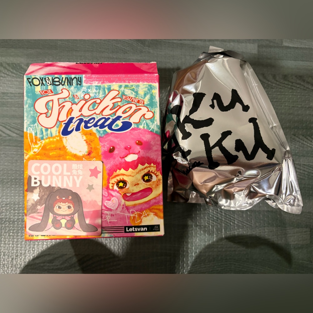 LETSVAN Trick or treat  Fox and Bunny CONFIRMED Cool Bunny